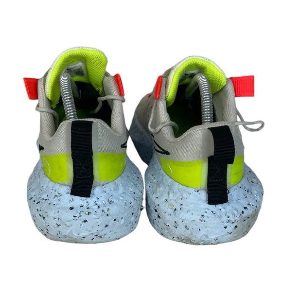 B3 Mens Nike Crater Impact SE Ash Green Volt Running Shoes 10 main image 4